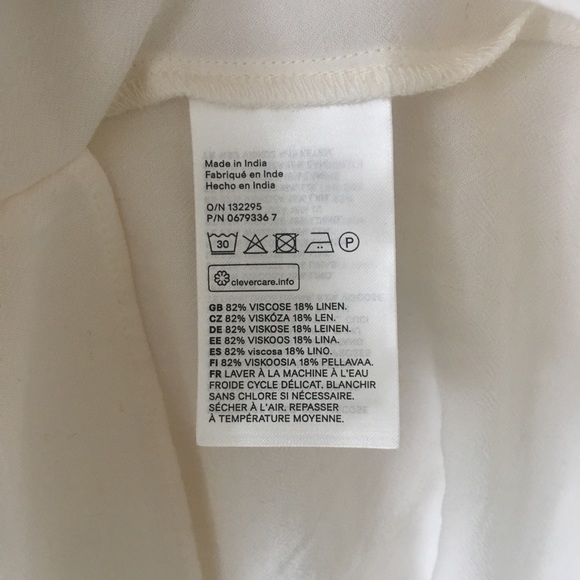 H&M White Twist Front Dress - Picture 8 of 8